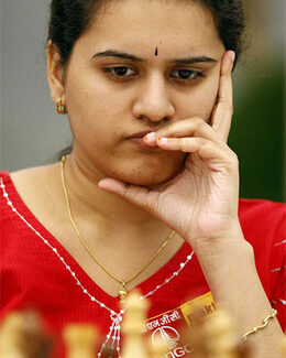 Portrait of Koneru Humpy