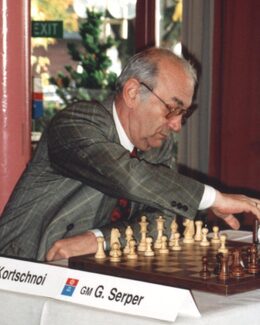 Portrait of Viktor Korchnoi