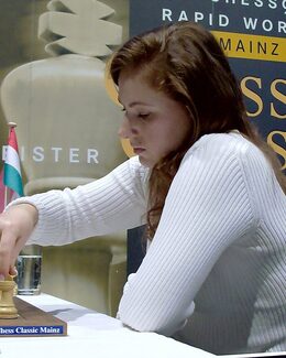Portrait of Judit Polgar