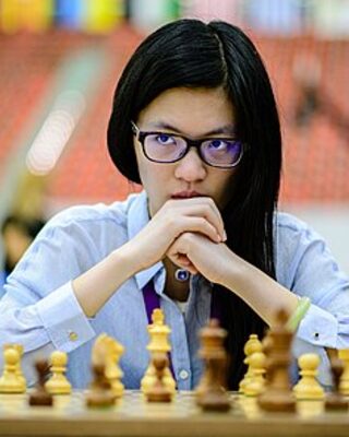 Portrait of Hou Yifan