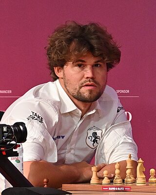 Portrait of Magnus Carlsen