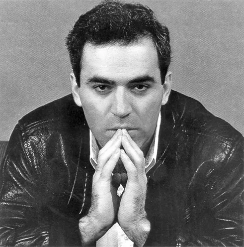 Garry Kasparov in a 1993 portrait.