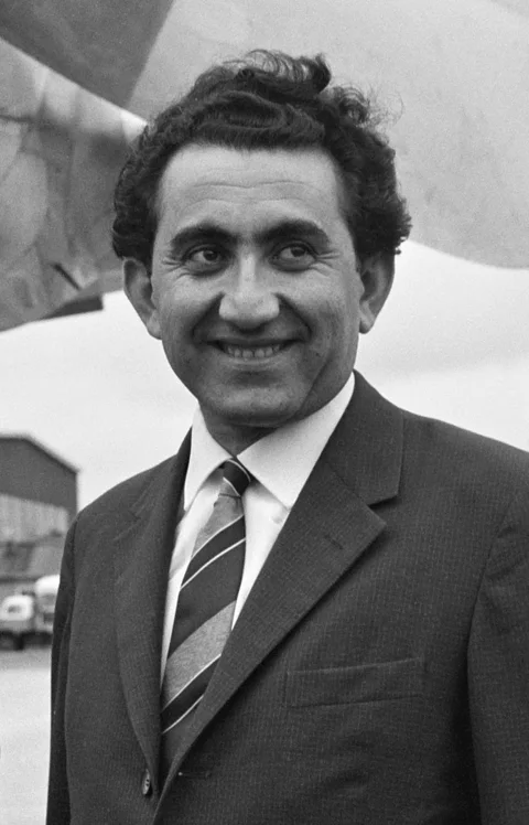Tigran Petrosian in 1962, before he became world champion. This portrait is not from the match.